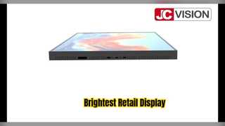 Lightbox Stand Lantai Kecerahan Tinggi – 2000 cd/m², FHD, Android Digital Signage untuk Ritel