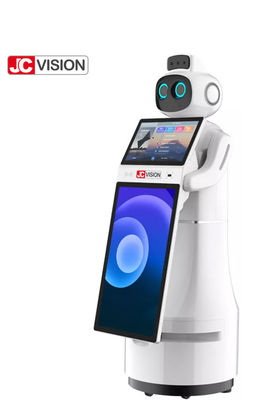 Robot Penerima Pencitraan Termal JCVISION untuk Layanan Humanoid Manajemen Pengunjung