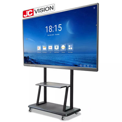 Papan Tulis Interaktif Proyektor JCVISION 75 Inci Papan Tulis Digital Untuk Mengajar