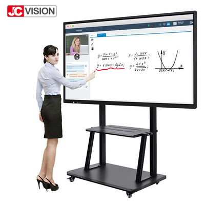 Papan Cerdas Layar Sentuh 4k Jcvision 110" untuk Pengajaran Kelas