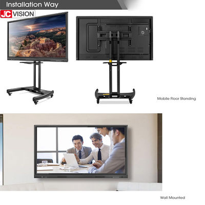 Papan Cerdas Layar Sentuh 4k Jcvision 110" untuk Pengajaran Kelas