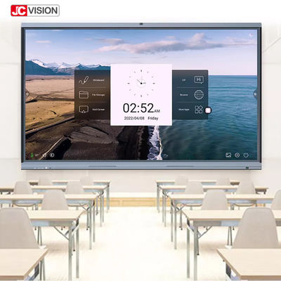 98 Inch Smart Interaktif Whiteboard Multi Fingers Layar Sentuh