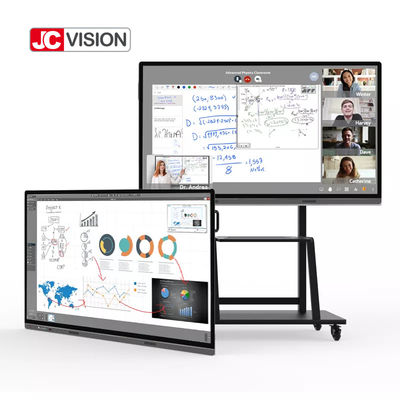55" - 110" Smart Interactive Electronic Whiteboard Wireless Control 20 Point Multitouch