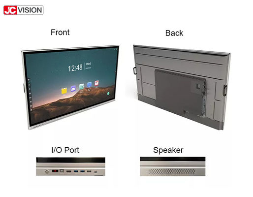 Papan Tulis Interaktif Cerdas Ultra 4K JCVISION untuk Pengajaran Kelas dengan Kamera Internal