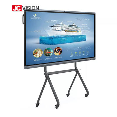 55 - 98 inci Smart Interactive Whiteboard Kelas Pendidikan Tampilan RAM 4G + ROM 32G