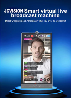 Layar Siaran Langsung Android 11 Portabel 15,6 Inci Live Streaming