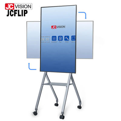 Tampilan Digital Signage Dalam Ruangan Berputar Smartboard Layar Sentuh Kapasitif