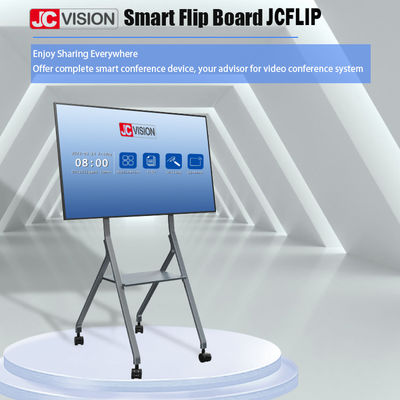 Tampilan Digital Signage Dalam Ruangan Berputar Smartboard Layar Sentuh Kapasitif