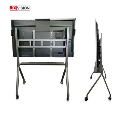 Papan Tulis Interaktif Cerdas Pendidikan JCVISION Layar Datar 98 Inci Monitor Layar Sentuh