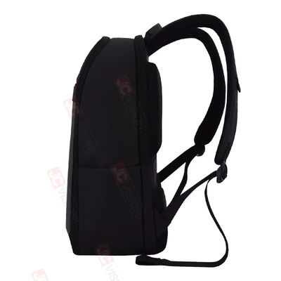 Layar Led Komputer yang bersinar Tas ransel perjalanan 14 " untuk outdoor
