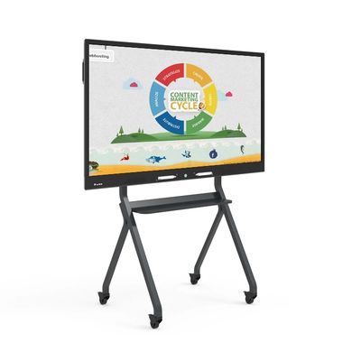 Multifunctional Smart Interactive Whiteboard 55 Inch Ukuran layar dan umur panjang