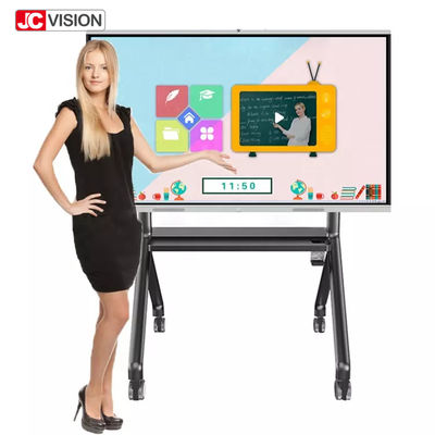 JCVISION Kelas Smartboard Interaktif 86 Inci Dengan Sistem Operasi Android