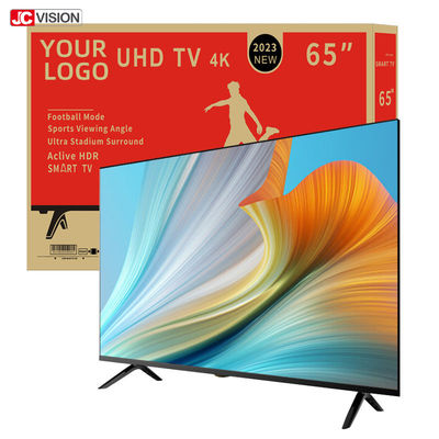 JCVISION Tampilan Signage Digital Dalam Ruangan Smart TV 65 Inci Dengan OSD Multi-bahasa