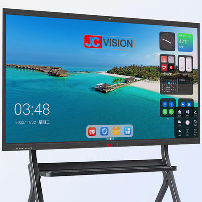 JCVISION Papan Tulis Cerdas Interaktif 85 86 Inci Solusi All-in-one Sentuhan IR