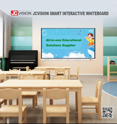 JCVISION Papan Tulis Cerdas Interaktif 85 86 Inci Solusi All-in-one Sentuhan IR