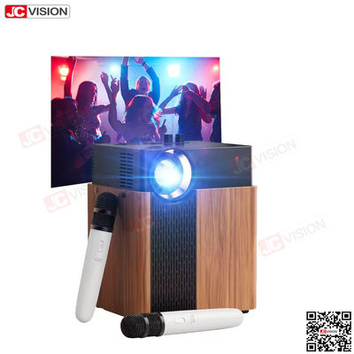 Jcvision Smart DLP Proyektor Outdoor Home Party Karaoke Room LED 1080P Proyektor