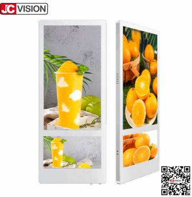 17-Inch TFT LCD Display HD Digital Signage Jaringan WiFi Multimedia Pemain Iklan Penumpang Lift Screen