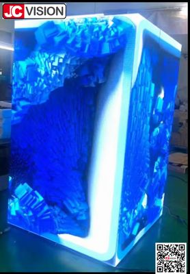 Tampilan LED Efek 3D JCVISION Hemat Energi LED Periklanan Digital Signage