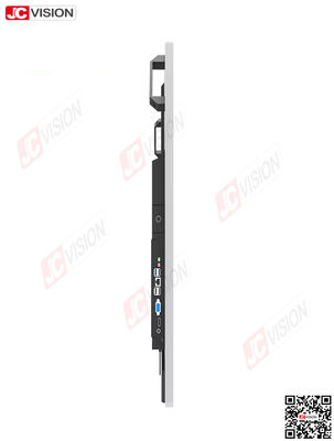 JCVISION 1080P 4K panel layar sentuh 32 42 50 55 65 inci layar sentuh layar tampilan monitor kios interaktif