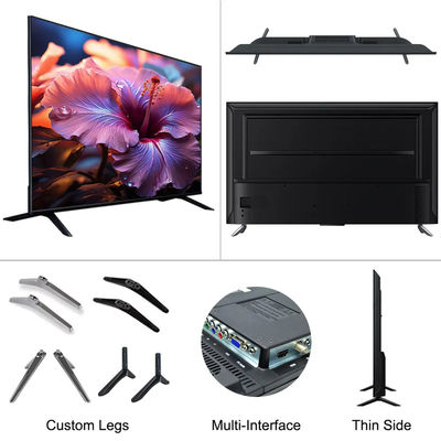Smart TV 43 Inch Televisi 4k 32 40 43 50 65 Inch LED TV Dengan Android WiFi 45 Inch Google Smart Televisi