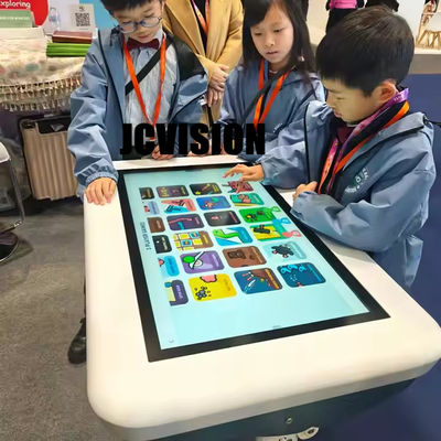 JCVision Master Series Multitouch Screen AC Power 32inch Touch Table untuk Anak-anak