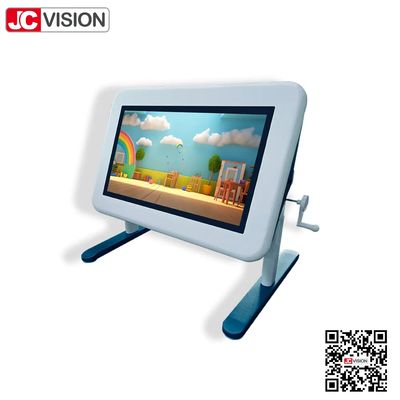 JCVISION Android 32 "LCD Display 20 poin layar sentuh Educational Touch Table dengan tinggi disesuaikan