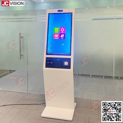 JCVISION Terminal Kios Informasi Layanan Mandiri Pembayaran Mandiri 32 Inci