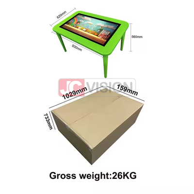 32 " Android Interactive Touch Table dengan 1080p LCD Display