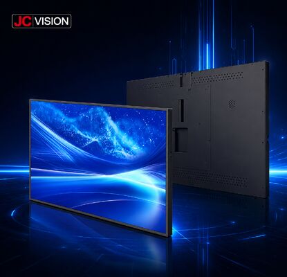 JCVision 50-Inch Indoor Digital Signage Display – E-LED Backlit, Wide Viewing Angle, Wall Mount Light Box for Retail & Hospitality (HD-352C)