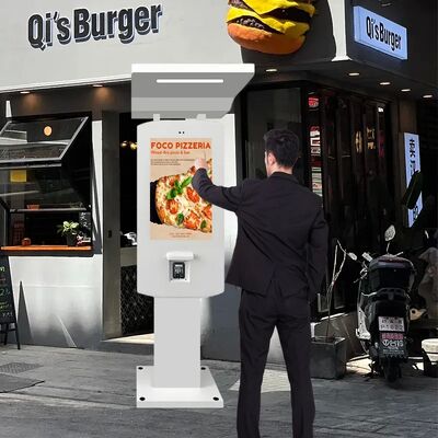 32 Inch Outdoor IP65 Self Service Checkout Kiosk Dengan Aluminium Housing