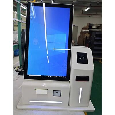 Nvidia Chipset 24" Outdoor Waterproof IP55 Self Service Payment Kiosk Detail cepat dari terminal pembayaran layar sentuh luar ruangan