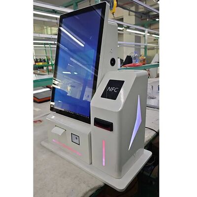 Nvidia Chipset 24" Outdoor Waterproof IP55 Self Service Payment Kiosk Detail cepat dari terminal pembayaran layar sentuh luar ruangan
