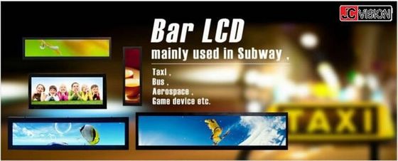 Rak Super Widescreen Display 800nits Layar LCD Peregangan 1 Tahun Garansi