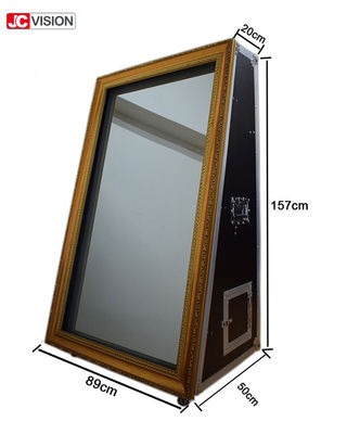 Terbaru 55 Inch 65 Inch Magic Photo Booth Interaktif Selfie Mirror