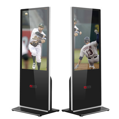 8ms Vertikal Digital Signage Display Digital LCD TV Display 8GB ROM