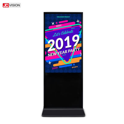 50000 Jam Indoor Digital Signage Displays, Double Sided Digital Signage Kiosk 32" 43"