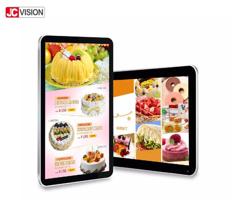 Quad Core Indoor Digital Signage Displays LCD Wall Mounted Digital Signage