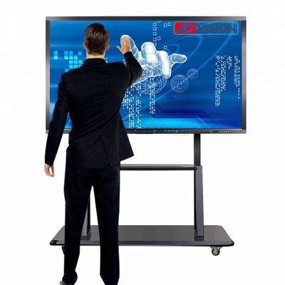 Papan Tulis Interaktif Digital Sentuh Inframerah, Papan Tulis Elektronik TFT Untuk Bisnis