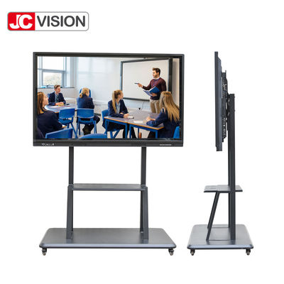 Papan Elektronik 4k 98 Inci Untuk Ruang Kelas, Papan Tulis Interaktif Digital Inframerah