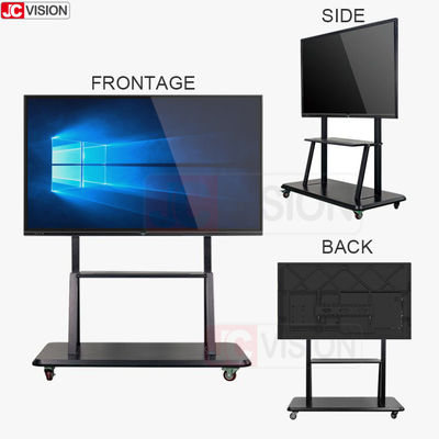 Papan Tulis Cerdas Interaktif Panel Datar 55 inci, Panel Interaktif 4K Untuk Pendidikan