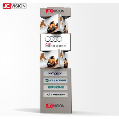 Tampilan Digital Signage Luar Ruangan Kustomisasi JCVISION Tampilan Menara Berputar LED
