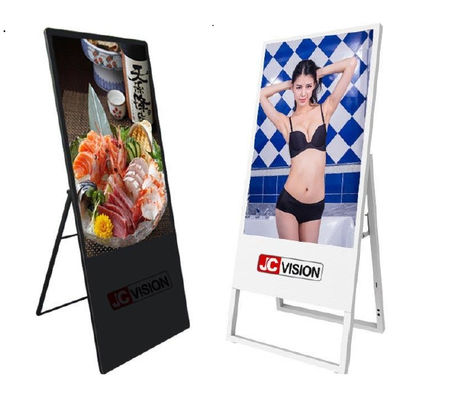 Tampilan Digital Signage Indoor 43 inci Multi Bahasa Digital Signage Berdiri Lantai