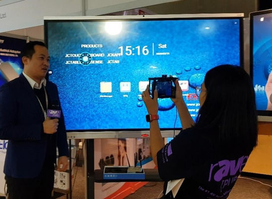 65" JCHUB Pendidikan Interaktif Flat Panel Display Smart Whiteboard