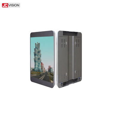 Tampilan LED Tiang Cerdas Digital Signage Wifi P6 Luar Ruangan