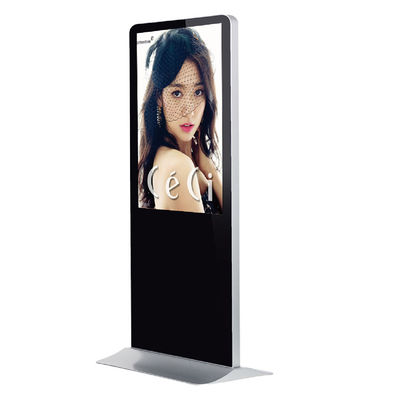 Pemutar Media Signage Berdiri Lantai 1920*1080FHD, Papan Tanda Digital Lobi Hotel 42"