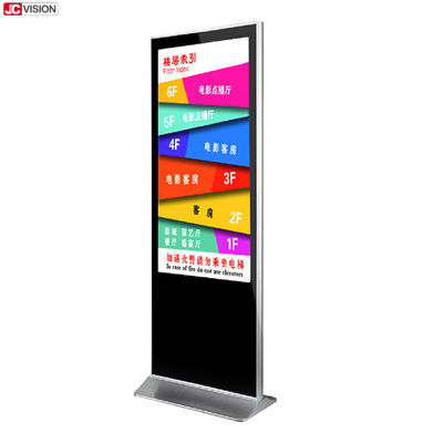Pemutar Media Signage Berdiri Lantai 1920*1080FHD, Papan Tanda Digital Lobi Hotel 42"