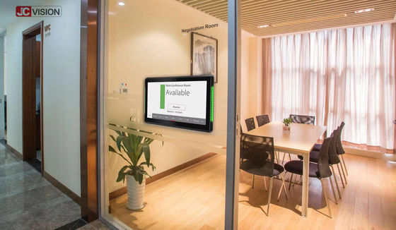 Layar Tampilan Ruangan Rapat JCVISION 10.1 Inci NFC Meeting Room Digital Signage