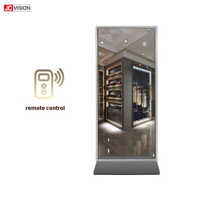 43inch Interaktif Smart Mirror LCD FHD IPS Touch Screen Mirror Display Untuk Ritel