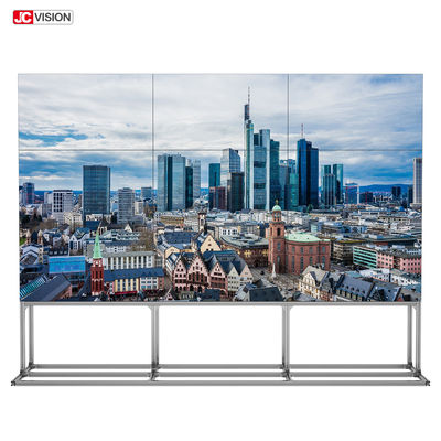 55inch 3x3 Seamless Monitor Wall Mount Bracket LCD Splicing Screen Video Wall
