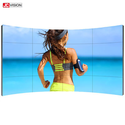 Tampilan Dinding Video LCD 178° 4K HD 3x3 Digital Signage Dinding Video 46"